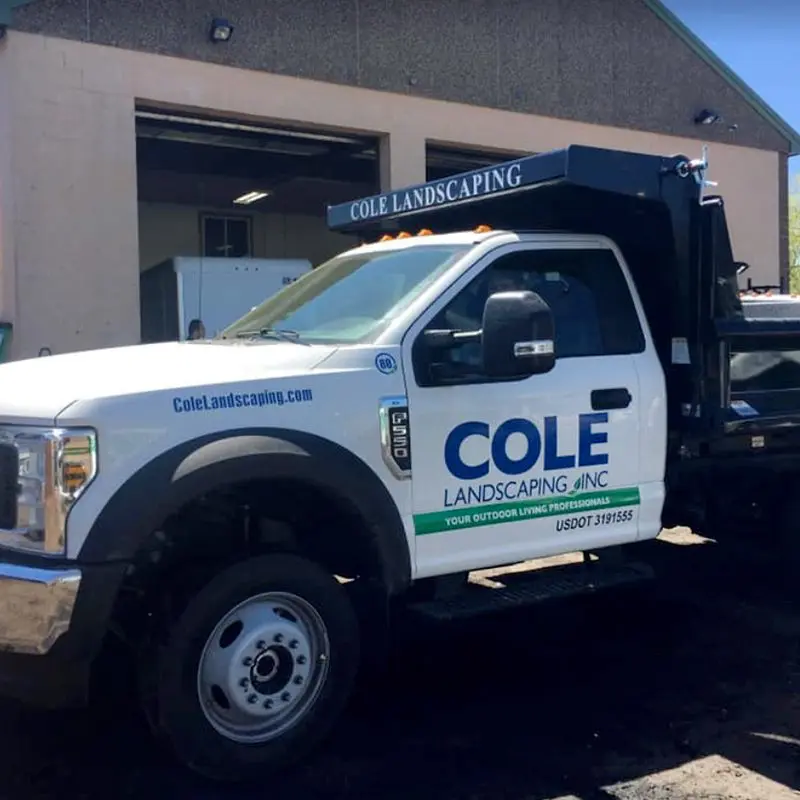 Company background - Cole dump truck
